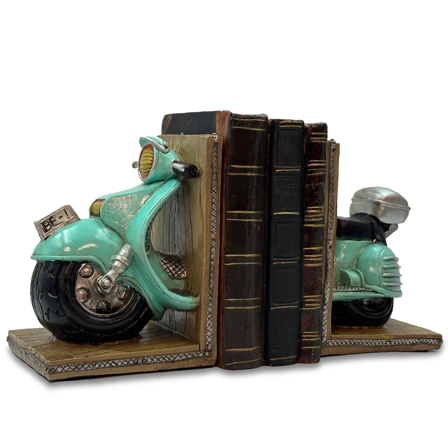 Vintage Scooter Bookends Vintage Scooter Bookends