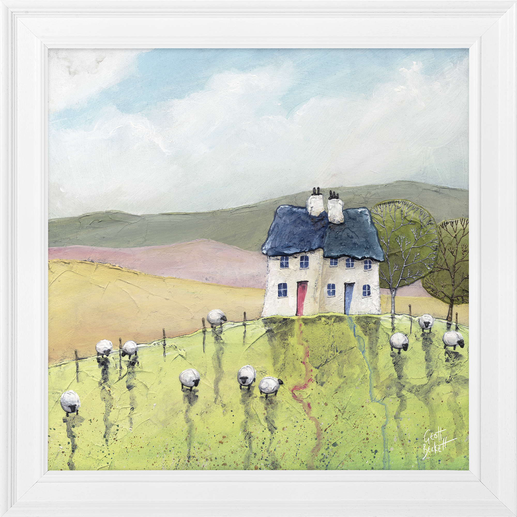 AK13128 Spring Time II - 59 x 59cm AK13128 Spring Time II - 59 x 59cm