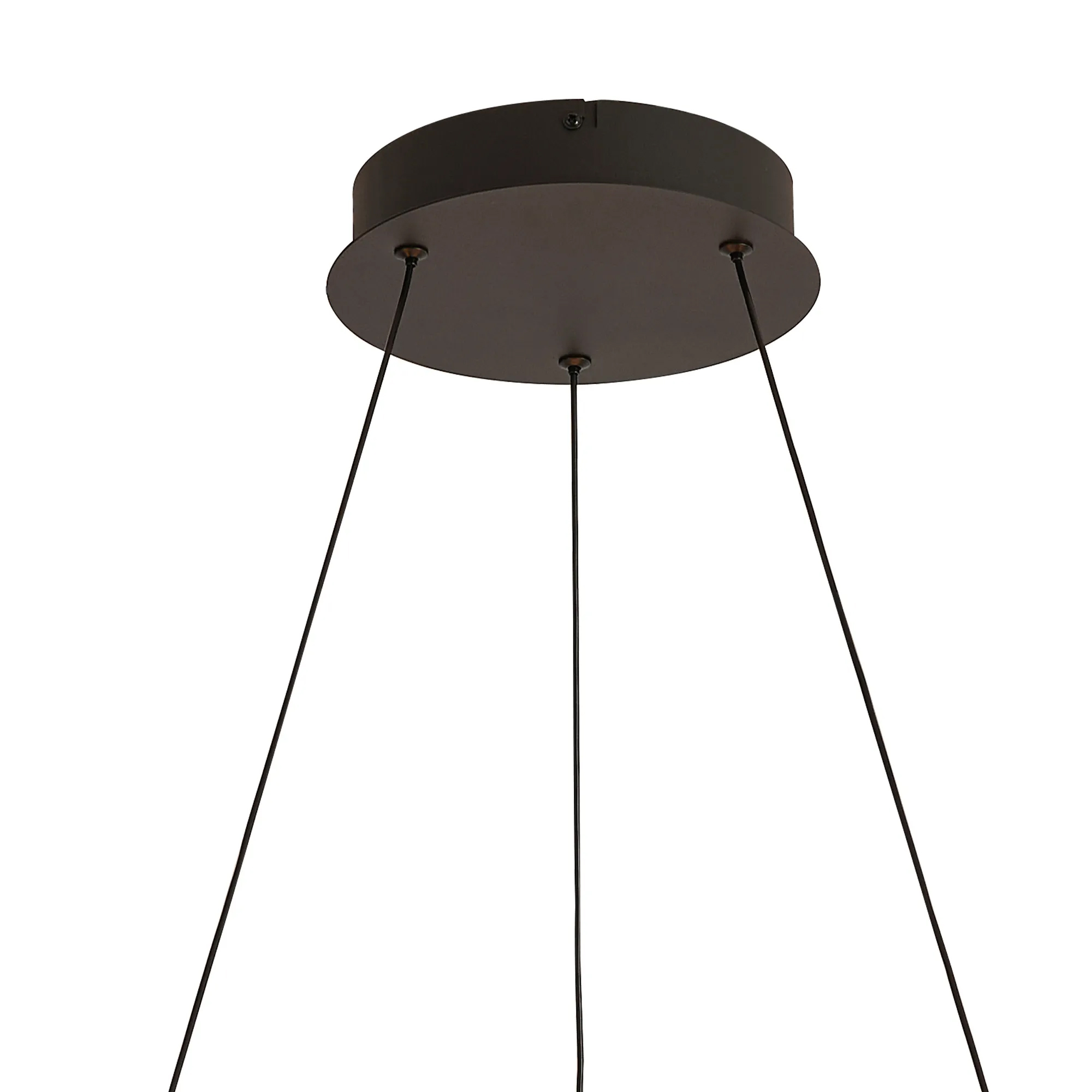Portia ML-5165 - ceiling rose Portia 59cm LED Pendant - Brushed Gold