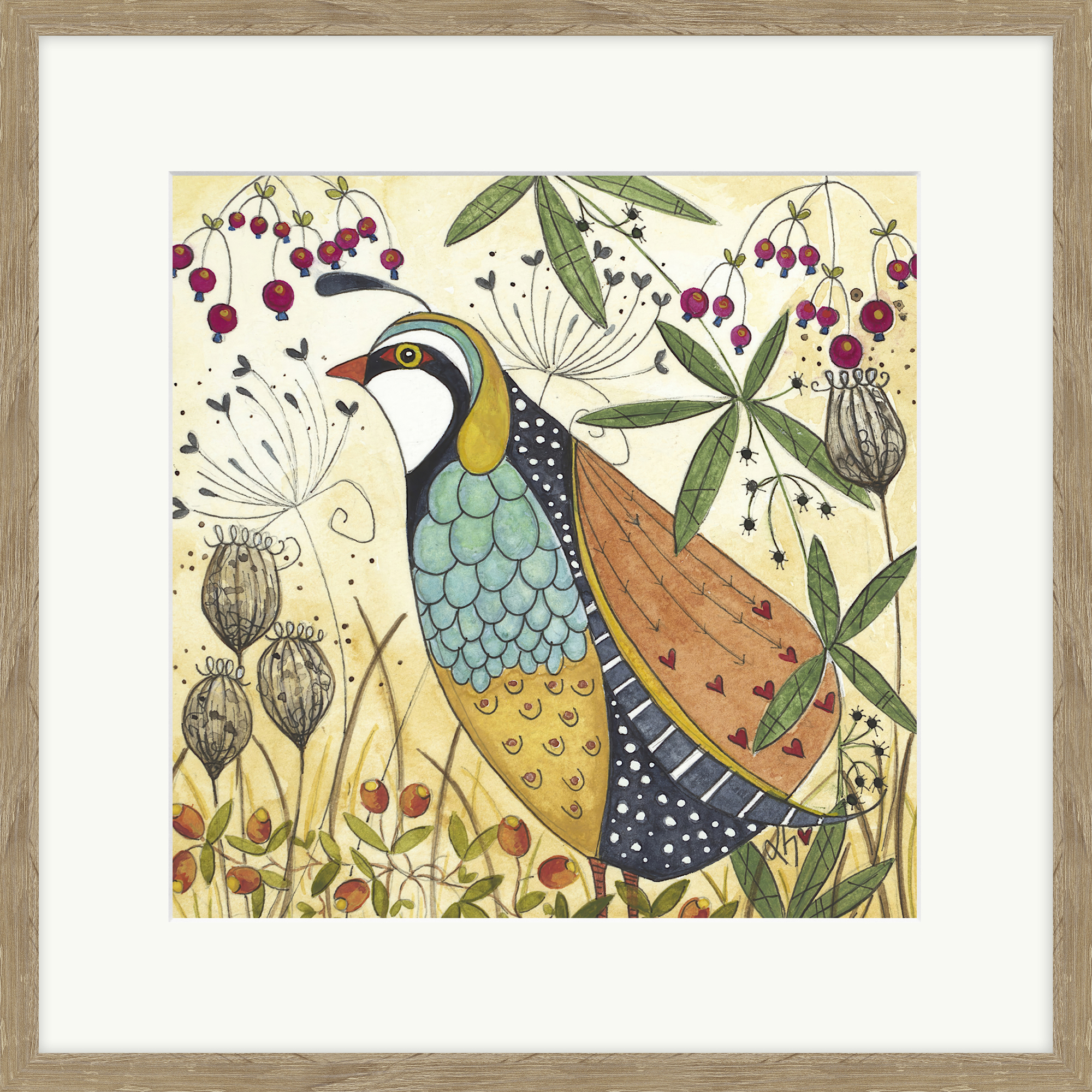 AK13030 Partridge - 42 x 42cm AK13030 Partridge - 42 x 42cm