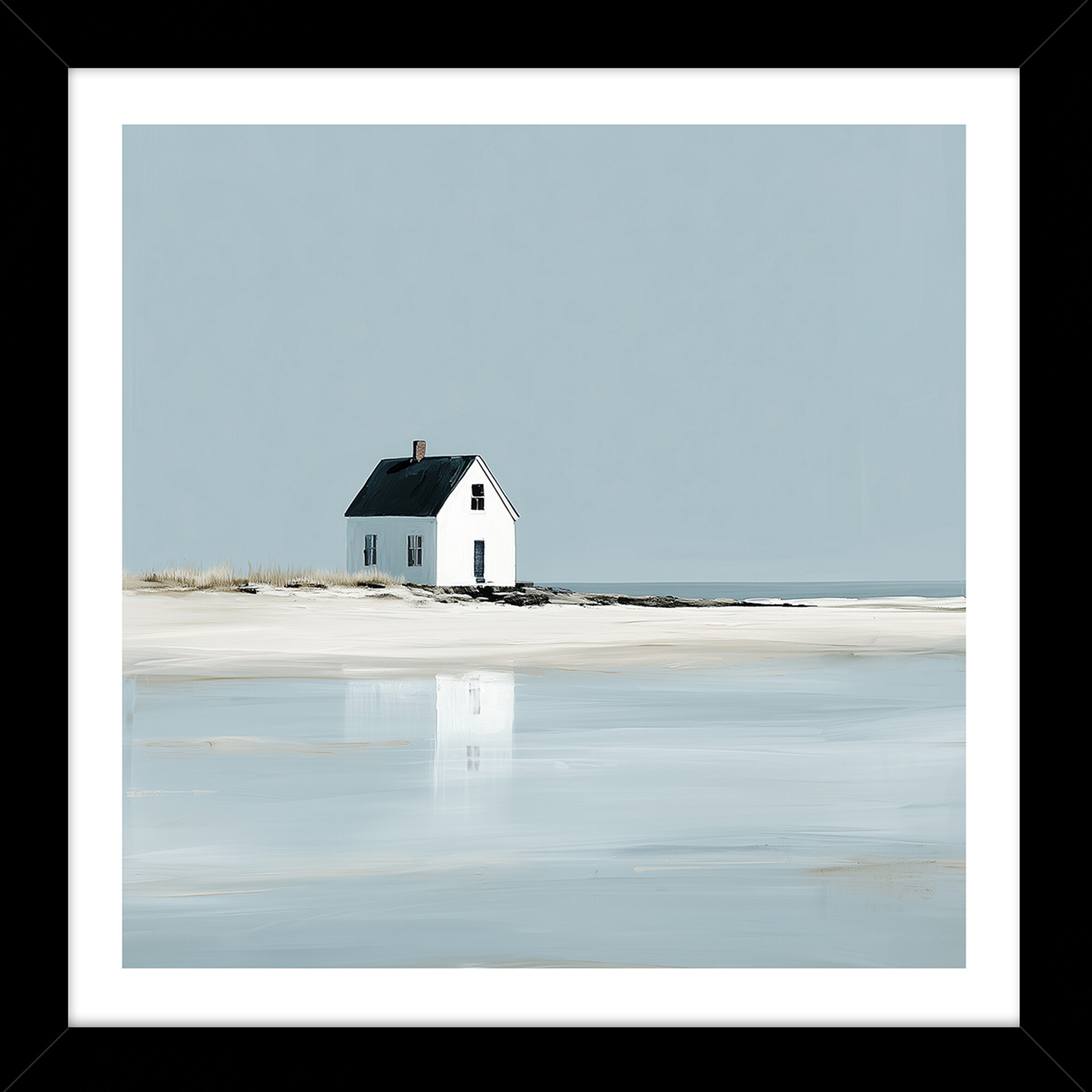 AK13254 Coastline II - 22 x 22cm AK13254 Coastline II - 22 x 22cm