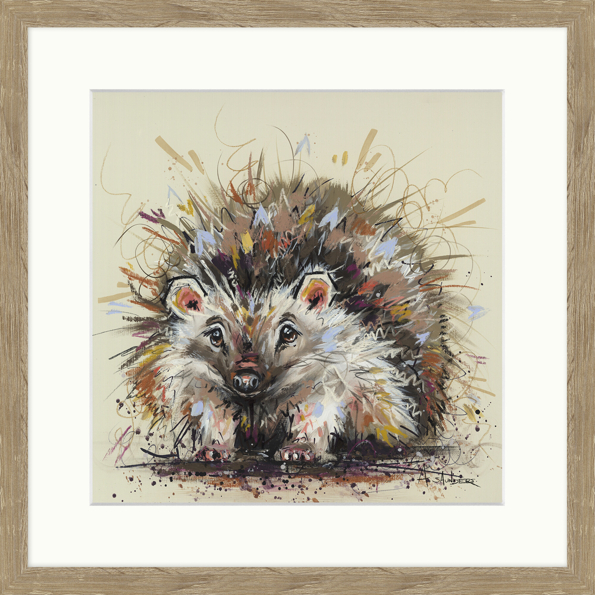 AK13228 Mr Prickles - 32 x 32cm AK13228 Mr Prickles - 32 x 32cm