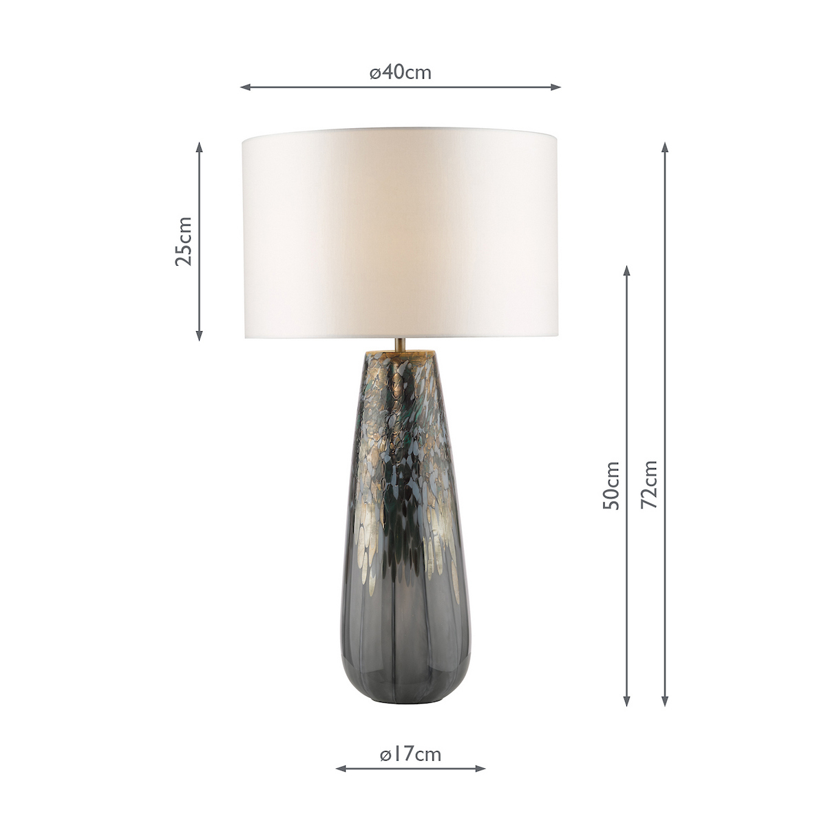 Erdis Table Lamp - Dimensions Erdis Table Lamp - Dimensions