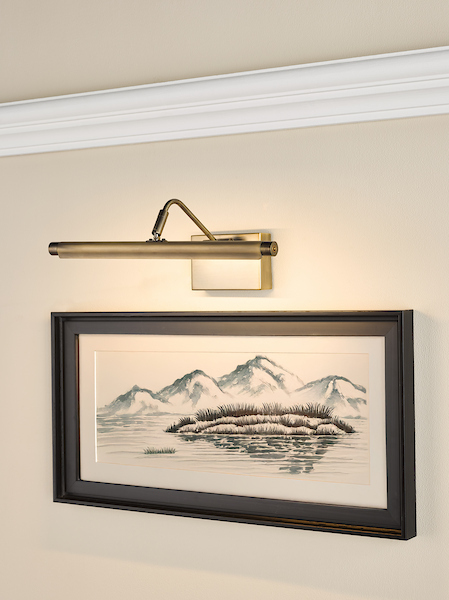 Tyrus 35cm Picture Light - Brushed Bronze Tyrus 35cm Picture Light - Brushed Bronze