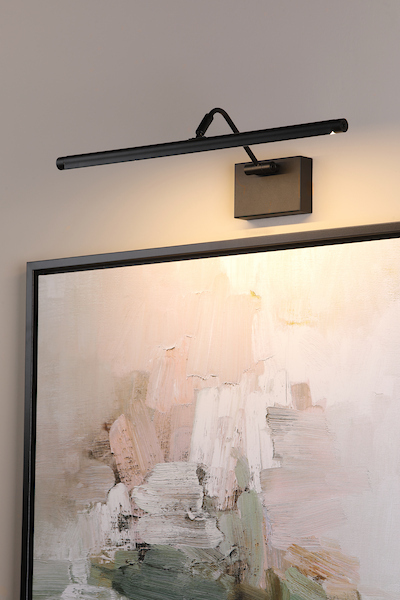 Tyrus 50cm Picture Light - Satin Black Tyrus 50cm Picture Light - Satin Black