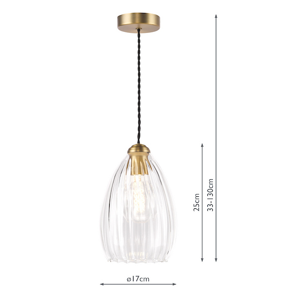 Valora Pendant - Dimensions Valora Pendant - Dimensions
