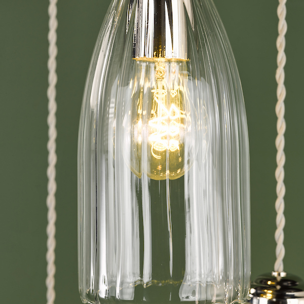 Valora 6 Light Cluster Pendant - Polished Nickel Valora 6 Light Cluster Pendant - Polished Nickel
